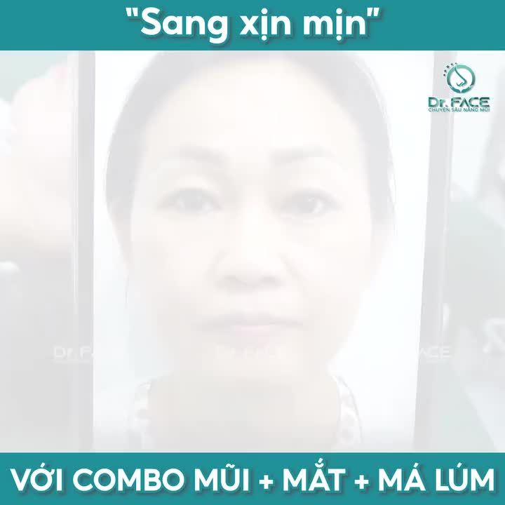 “Sang xịn mịn” với COMBO MŨI + MẮT + MÁ LÚM