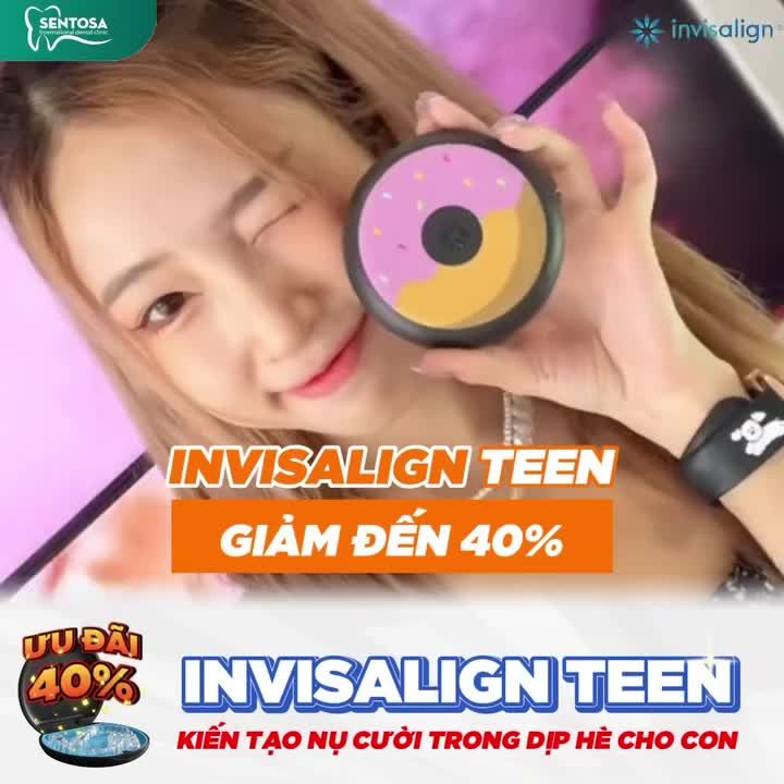 INVISALIGN TEEN: CÙNG CON KIẾN TẠO NỤ CƯỜI TRONG DỊP HÈ