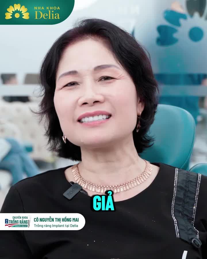 "RĂNG GIẢ THÌ LÀM SAO ĂN NHAI ĐƯỢC NHƯ RĂNG THẬT?