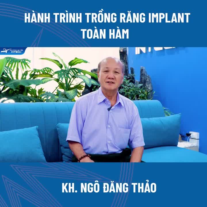 HÀNH TRÌNH HỒI SINH NỤ CƯỜI BỀN VỮNG CHO KHÁCH HÀNG MẤT TOÀN BỘ RĂNG HÀM