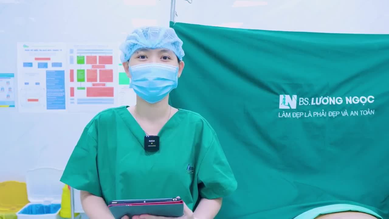 Chị T - khách hàng thân quen của ekip Bác sĩ Lương Ngọc hôm nay tiếp tục đến thực hiện dịch vụ HÚT MỠ VÙNG BỤNG với mong muốn tìm lại vóc dáng “thời con gái” thon thả, gọn gàng để tự tin diện những bộ trang phục đẹp chị yêu thích.