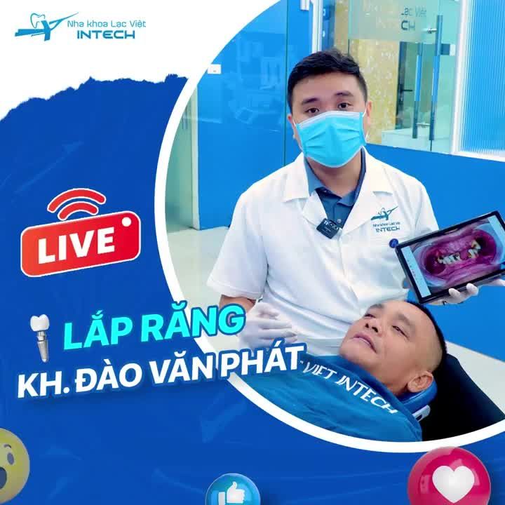 CẬN CẢNH QUY TRÌNH LẮP RĂNG CHO KHÁCH HÀNG MẤT NHIỀU RĂNG 2 HÀM