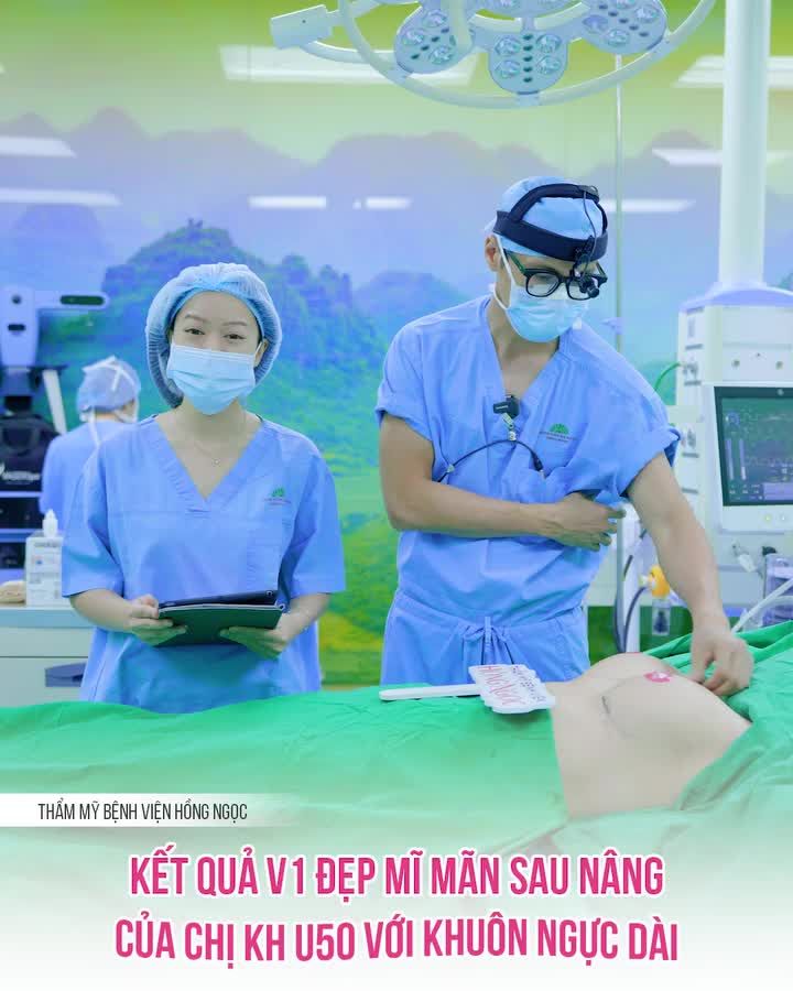 KẾT QUẢ V1 ĐẸP MĨ MÃN SAU NÂNG CỦA CHỊ KH U50