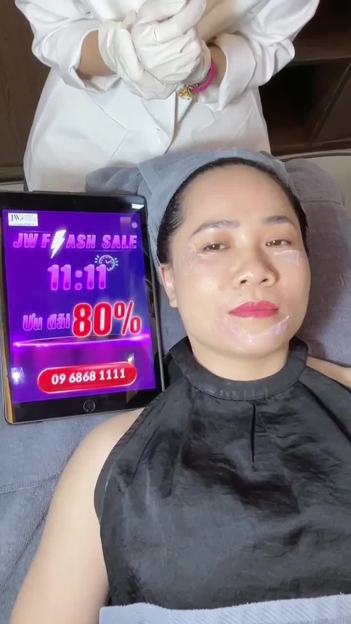 SỐC CỰC: Chị gái U50 sở hữu DA CĂNG BÓNG, SĂN CHẮC sau 1 liệu trình HIFU SMAS + MESO HA cấp ẩm