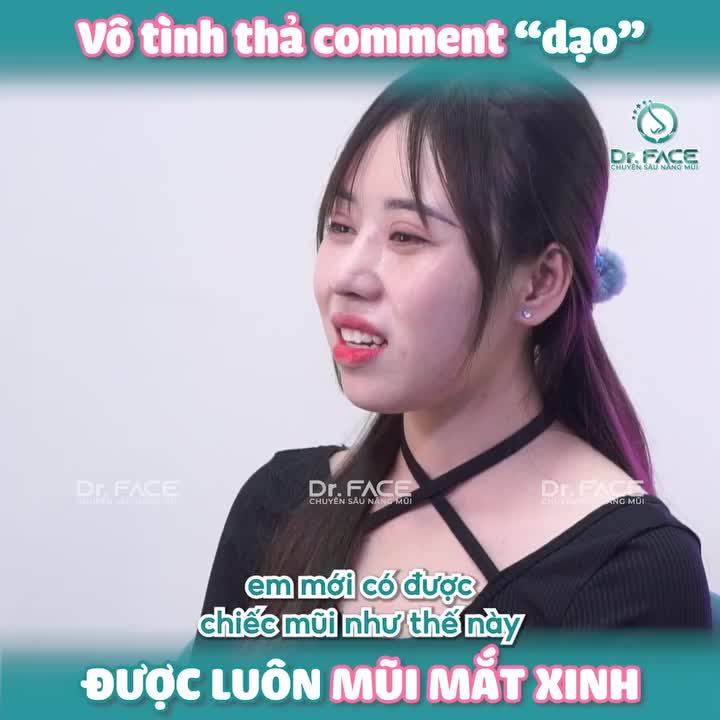 Vô Tình Thả Comment “Dạo” Được Luôn Mũi Mắt Xinh