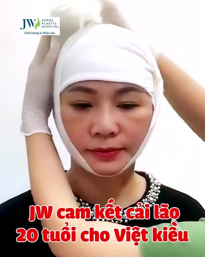 Bà ngoại Việt kiều U60 TRẺ như GÁI 40 sau Căng da mặt SMAS PRO