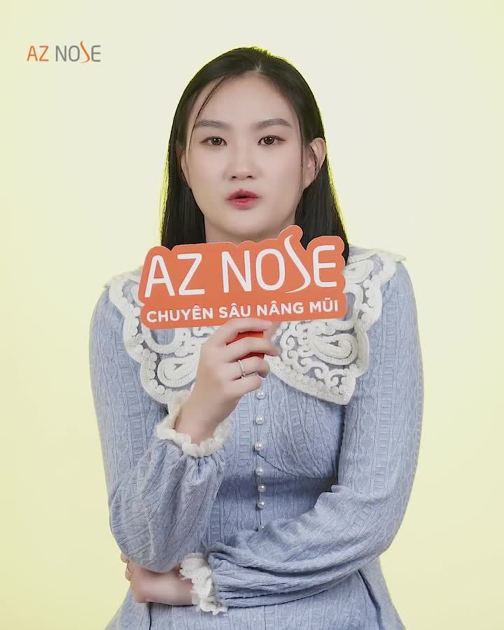 Dáng mũi do bác sĩ CKI. Hoàng Nhung thực hiện.