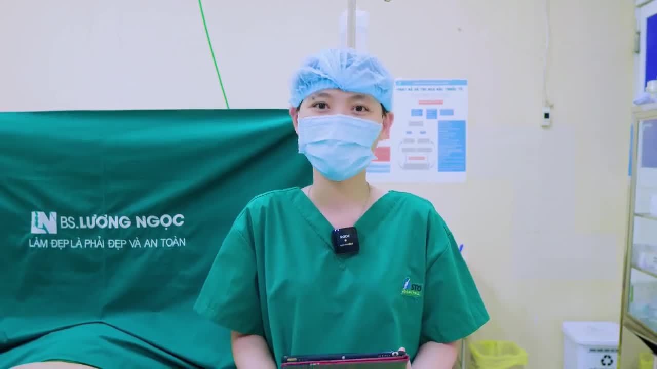 Sau hơn 2h thực hiện HÚT MỠ TẠO DÁNG MÀ KHÔNG CẦN PHẢI CĂNG CẮT DA