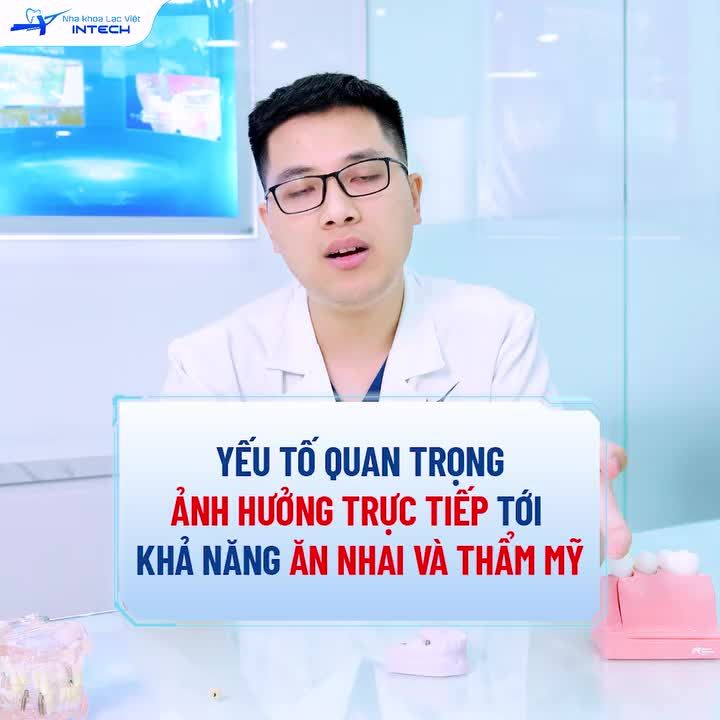 RĂNG SỨ TRÊN IMPLANT ẢNH HƯỞNG TRỰC TIẾP ĐẾN KHẢ NĂNG ĂN NHAI VÀ THẨM MỸ
