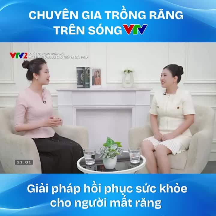 NGƯỜI CAO TUỔI MẤT RĂNG TIỀM ẨN NHIỀU NGUY CƠ VỀ SỨC KHỎE!