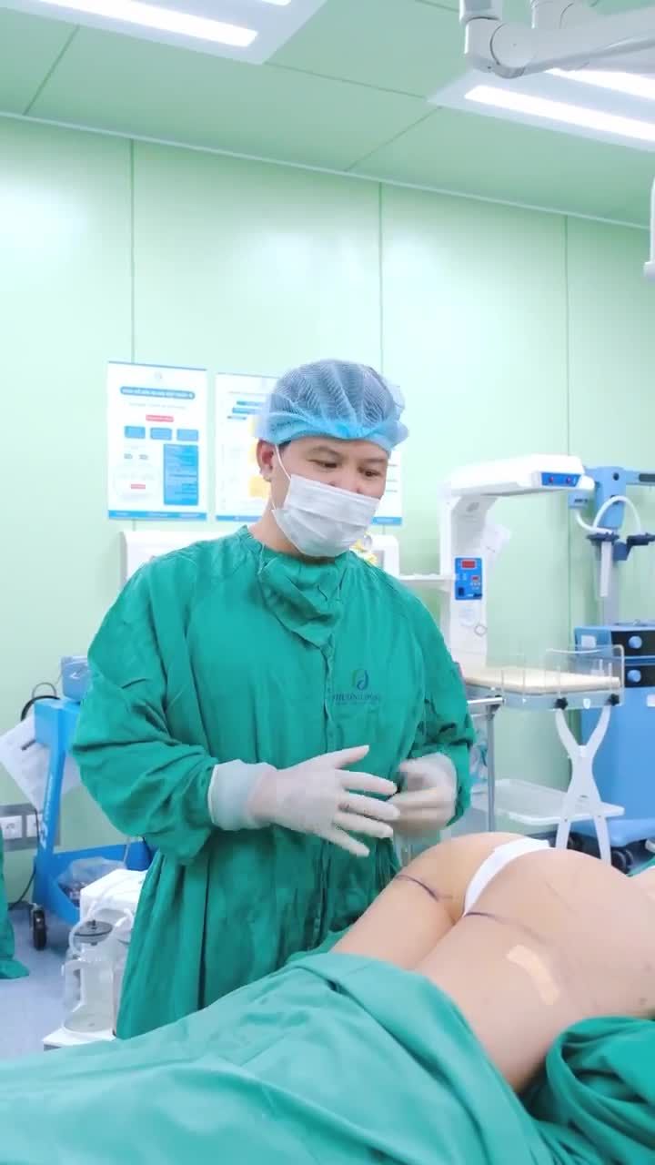 Kết quả "độ đào" bằng chính mỡ tự thân của khách hàng