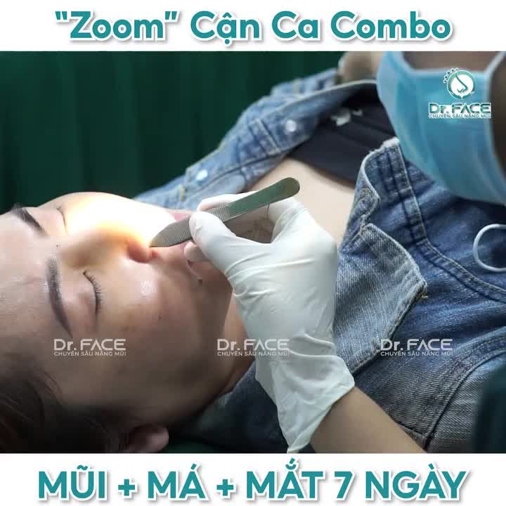 “ZOOM” CẬN CA COMBO MŨI + MÁ + MẮT 7 NGÀY