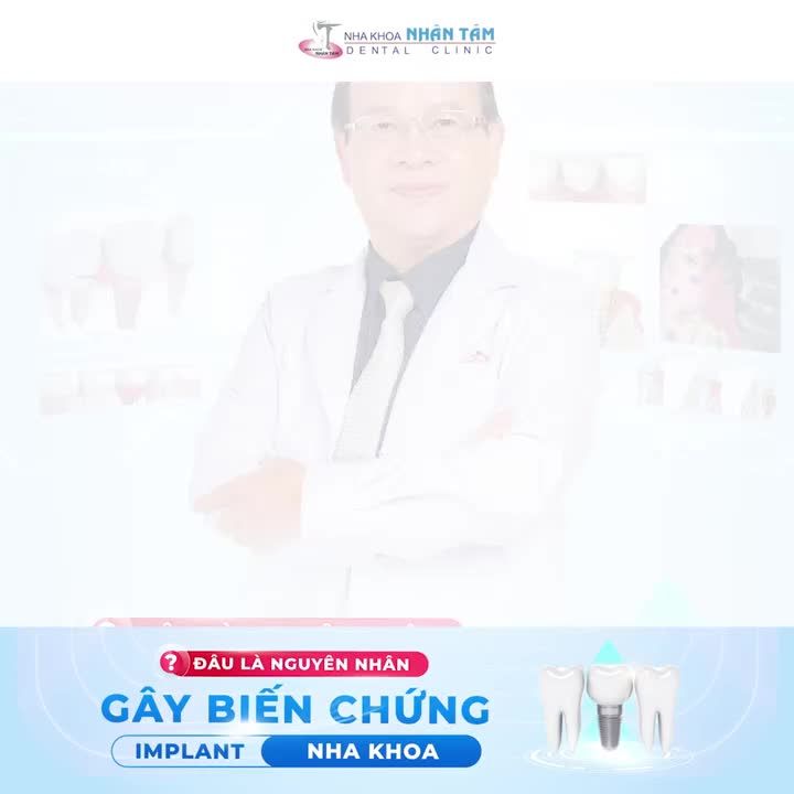 “Cấy ghép implant là giải pháp phục hồi răng mất tối ưu nhất hiện nay với tỷ lệ thành công là 99%. Tuy nhiên, trong một số trường hợp vẫn có tỷ lệ 1% xảy ra biến chứng.”
