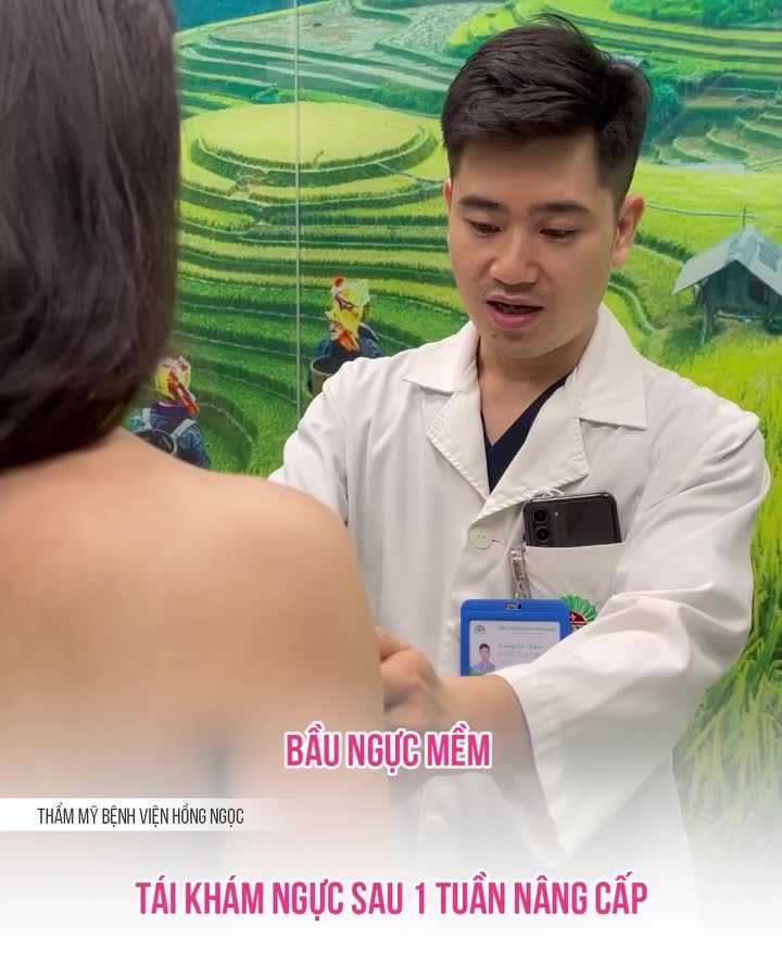NGỰC MỀM MẠI TỰ NHIÊN CHỈ SAU 1 TUẦN NÂNG CẤP