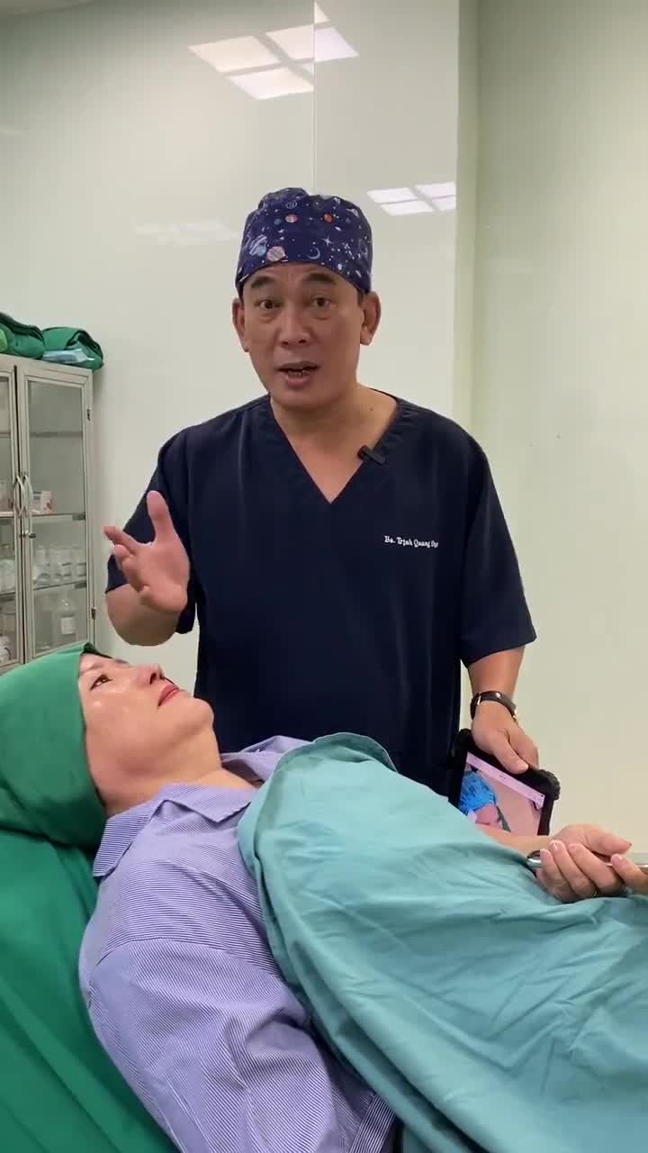 Lần đầu nâng mũi của chị khách U50