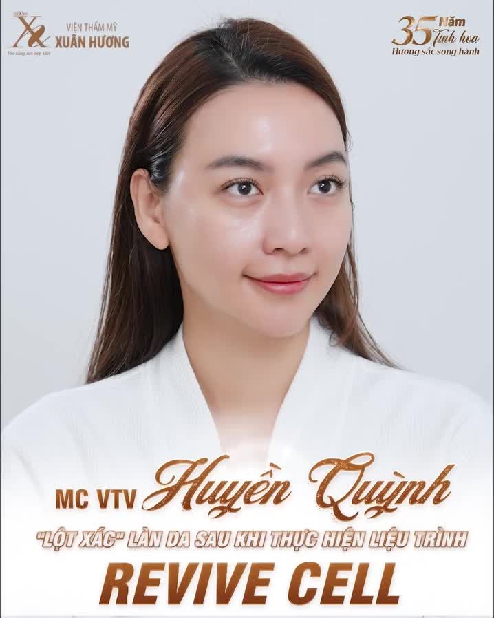 Revive Cell chinh phục sự "khó tính" của MC VTV Huyền Quỳnh
