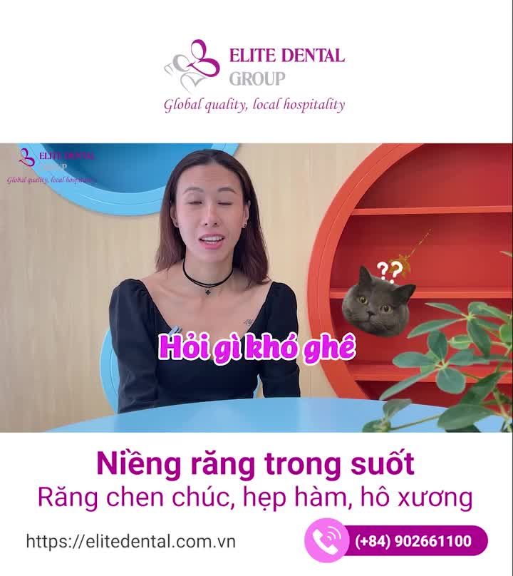 NIỀNG RĂNG TRONG SUỐT GIẢI QUYẾT RĂNG HÔ, CHEN CHÚC VÀ HẸP HÀM!!