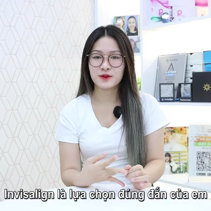 NIỀNG RĂNG TRONG SUỐT INVISALIGN THẨM MỸ, KHÔNG ĐAU, ĐEO DỄ DÀNG, THOẢI MÁI