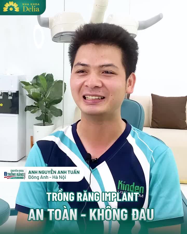 Lo ngại đau đớn khi trồng răng khiến bạn chần chừ ?
