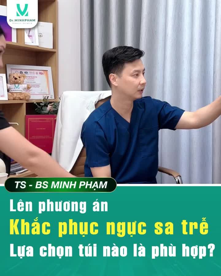 TS. BS Phạm Ngọc Minh lên phương án thu sa trễ đường quầng cho chị KH bị sa trễ độ 2
