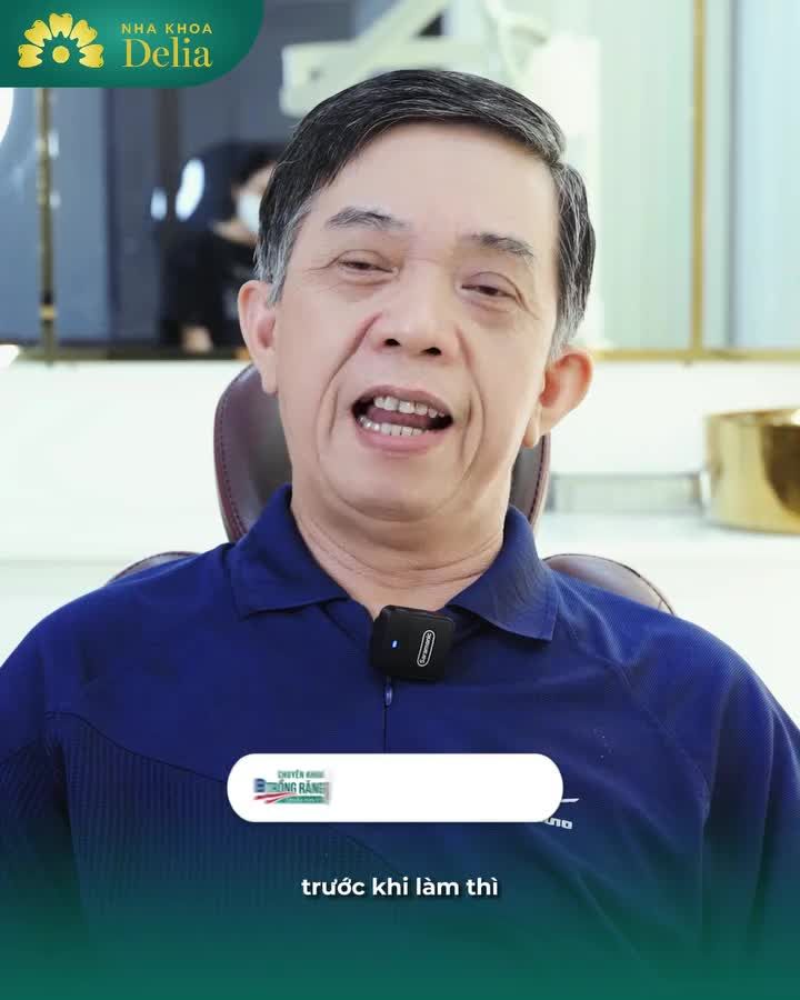 PHẢN HỒI TRÂN QUÝ TỪ KHÁCH HÀNG TRỒNG RĂNG CỦA DELIA
