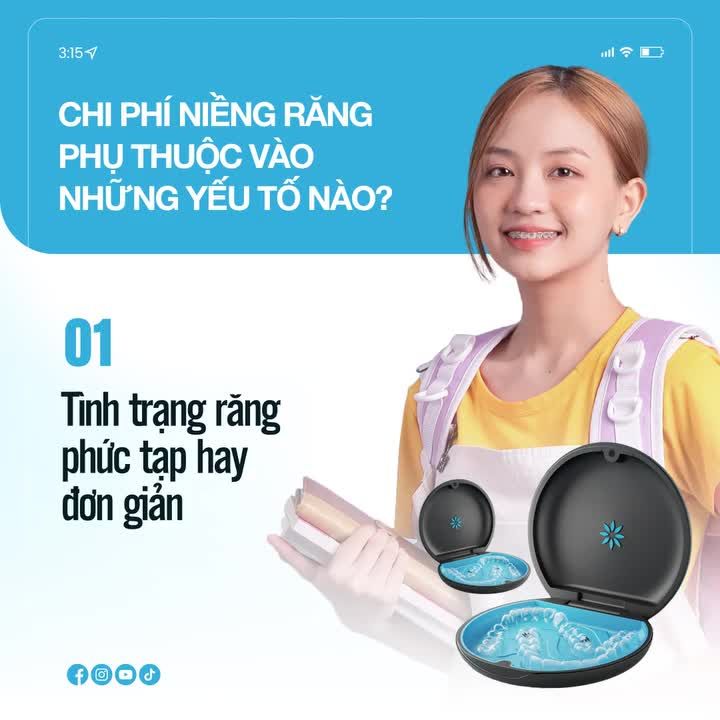 CHI PHÍ NIỀNG RĂNG PHỤ THUỘC VÀO NHỮNG YẾU TỐ NÀO? VÀ BAO NHIÊU LÀ HỢP LÝ?