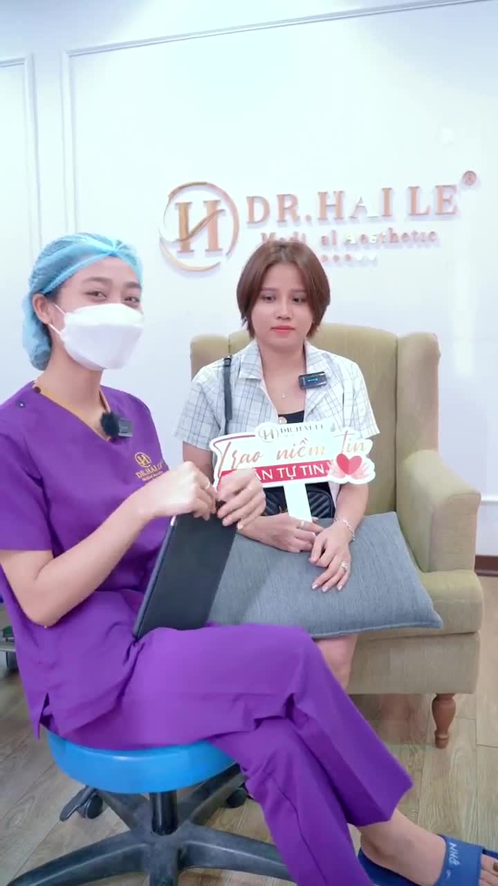 Combo Nâng mũi, Cắt mí Dr.Hải Lê. Trao niềm tin - Nhận tự tin