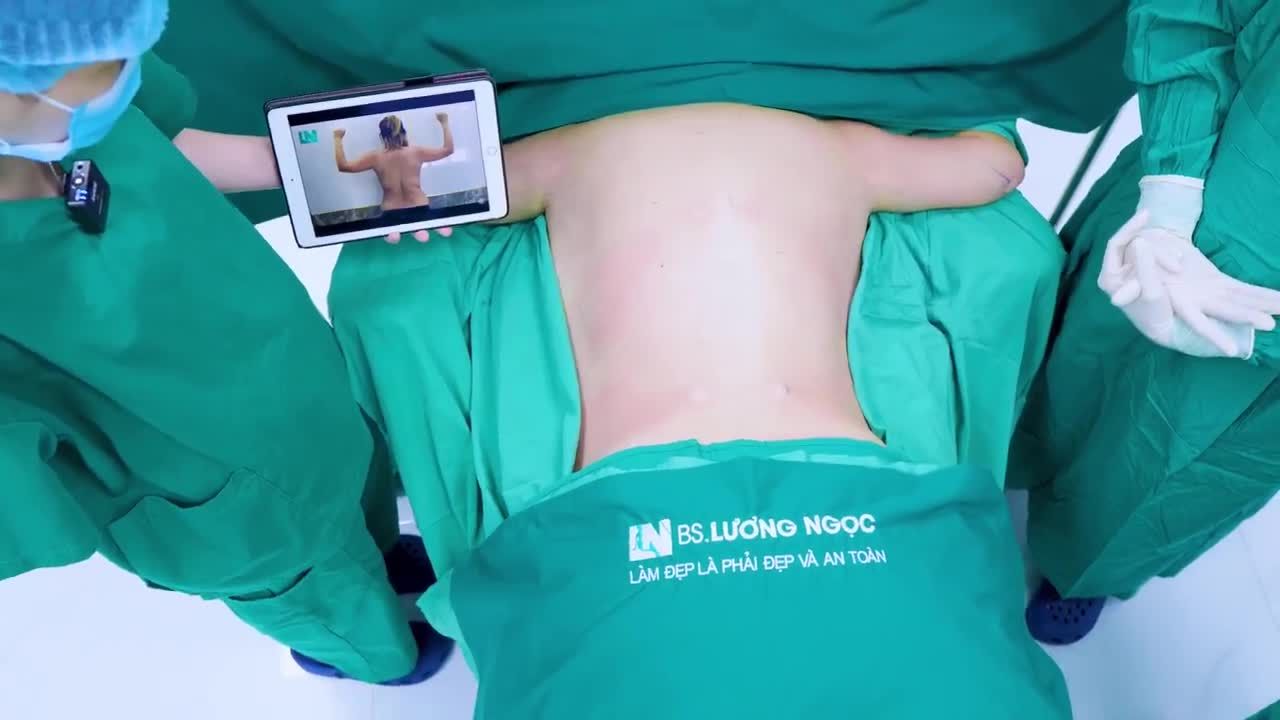 Gửi đến các chị em hình ảnh mới nhất về kết quả ngay tại phòng phẫu thuật