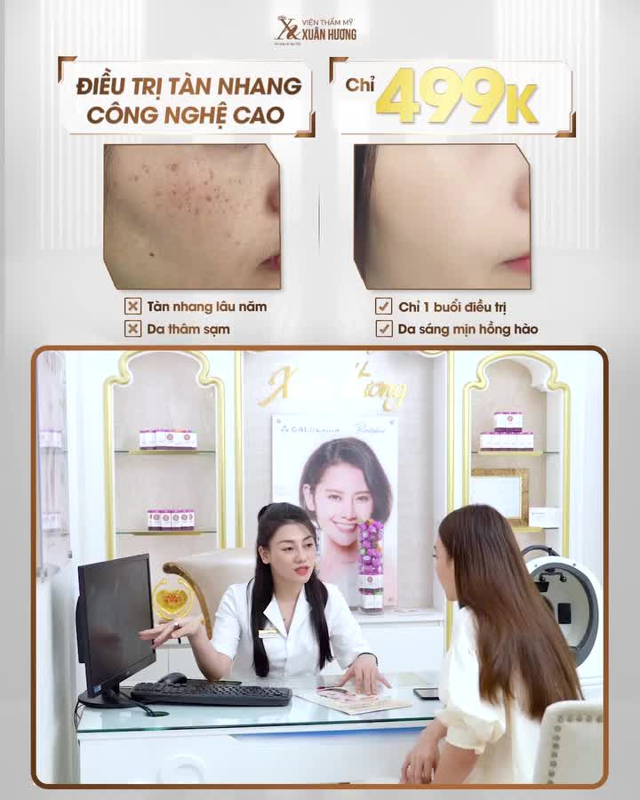 "Thay mới" làn da, loại bỏ tàn nhang hiệu quả bằng công nghệ Melas Picosure chỉ từ 499K