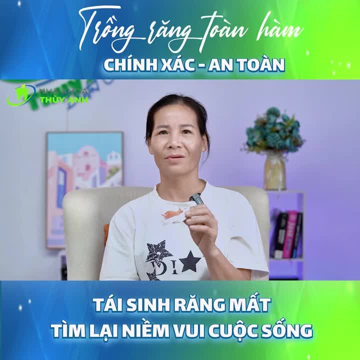 "TÁI SINH" LẠI HÀM RĂNG ĐÃ MẤT GẦN 10 NĂM - NIỀM VUI CUỘC SỐNG TRỞ LẠI