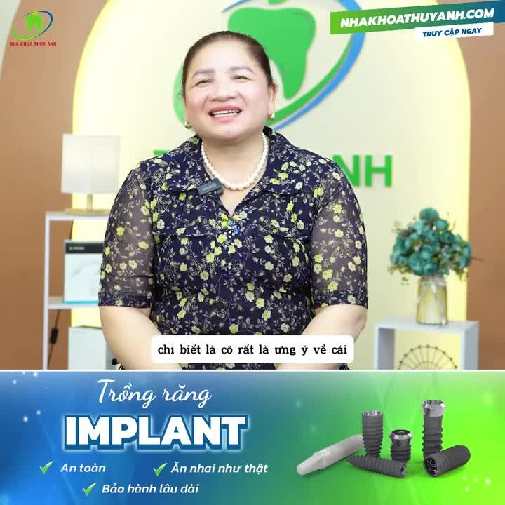 DÙ DI CHUYỂN XA NHƯNG NHẤT ĐỊNH CHỌN TỚI THÙY ANH LÀM RĂNG ĐỂ ĐẢM BẢO AN TOÀN, PHỤC HỒI ĂN NHAI