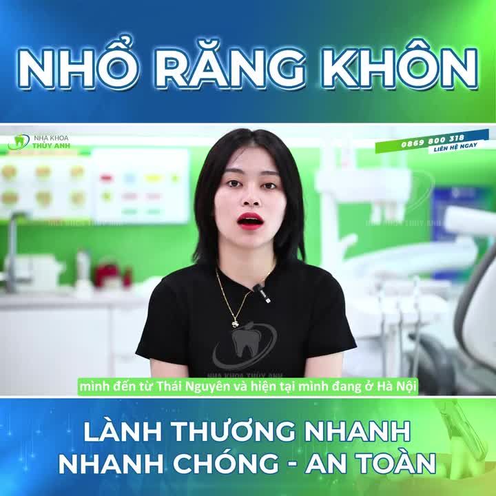 NHỔ 3 RĂNG KHÔN CÙNG LÚC CÓ AN TOÀN KHÔNG? XEM NGAY CHIA SẺ CỦA THANH HUYỀN ĐỂ BIẾT CÂU TRẢ LỜI