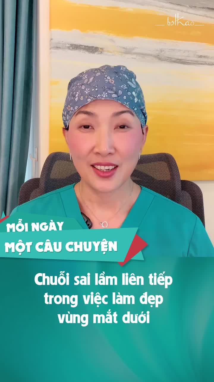 CÂU CHUYỆN KHÁCH HÀNG: NGUYÊN NHÂN DẪN ĐẾN CHUỖI SAI LẦM LIÊN TIẾP TRONG VIỆC LÀM ĐẸP VÙNG MẮT DƯỚI LÀ GÌ?