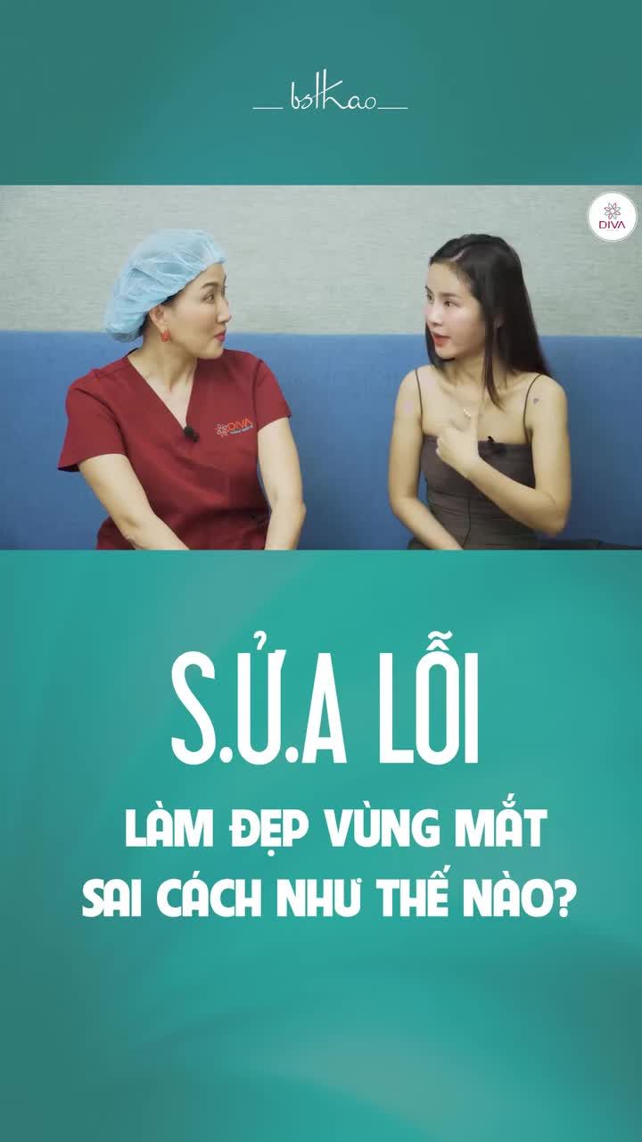 LÀM ĐẸP SAI CÁCH VÙNG MẮT - SỬA LỖI NHƯ THẾ NÀO?