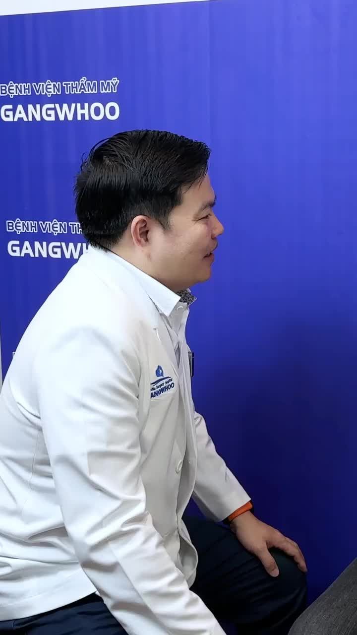 Chị khách Việt kiều từ Macao về Việt Nam với mong muốn được các bác sĩ tại bệnh viện Gangwhoo chỉnh lại hàm lệch do di chứng tai nạn lúc nhỏ.