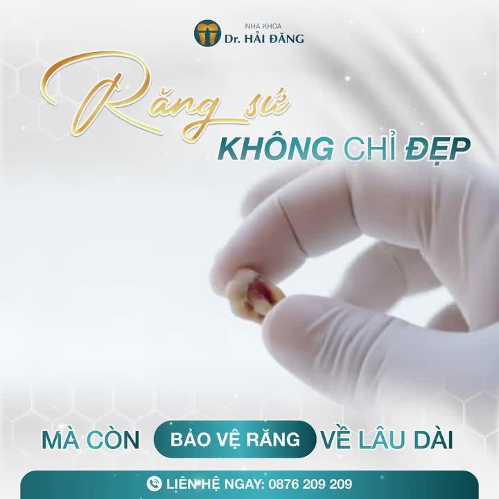 TRỒNG RĂNG TOÀN SỨ TẠI NHA KHOA HẢI ĐĂNG