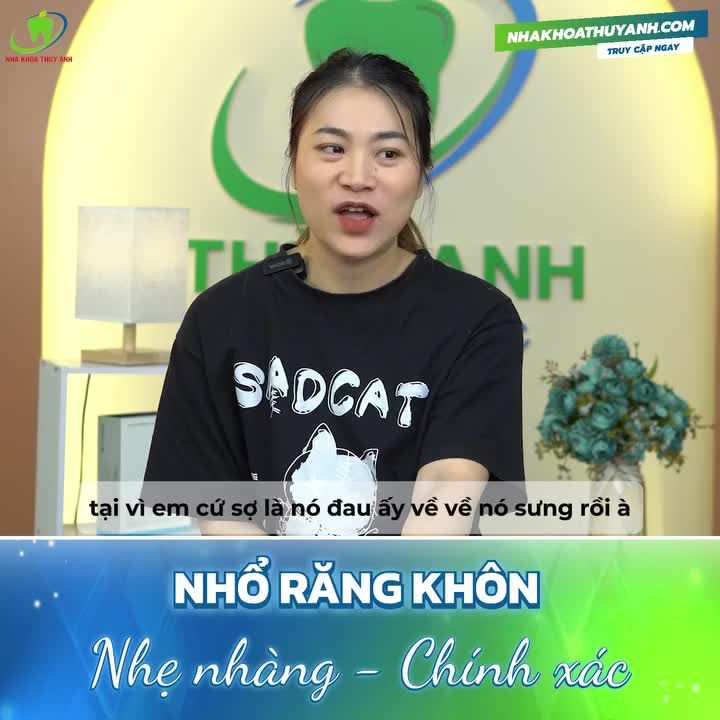 ''BIẾT THẾ ĐI NHỔ SỚM CHỨ KHÔNG ĐỂ ĐẾN MỨC SƯNG ĐAU, KHÔNG ĂN UỐNG ĐƯỢC THẾ NÀY''