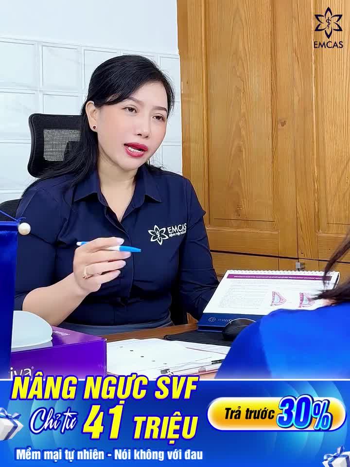 NÂNG NGỰC CÔNG NGHỆ SVF - Chỉ từ 41 Triệu, Tặng quà dịch vụ cực hấp dẫn - Chỉ cần trả trước 30%