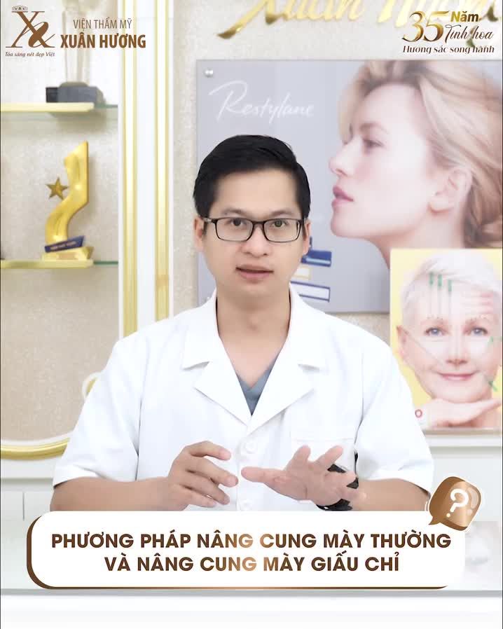 Sở hữu cung chân mày chuẩn tỉ lệ vàng tại Viện thẩm mỹ Xuân Hương