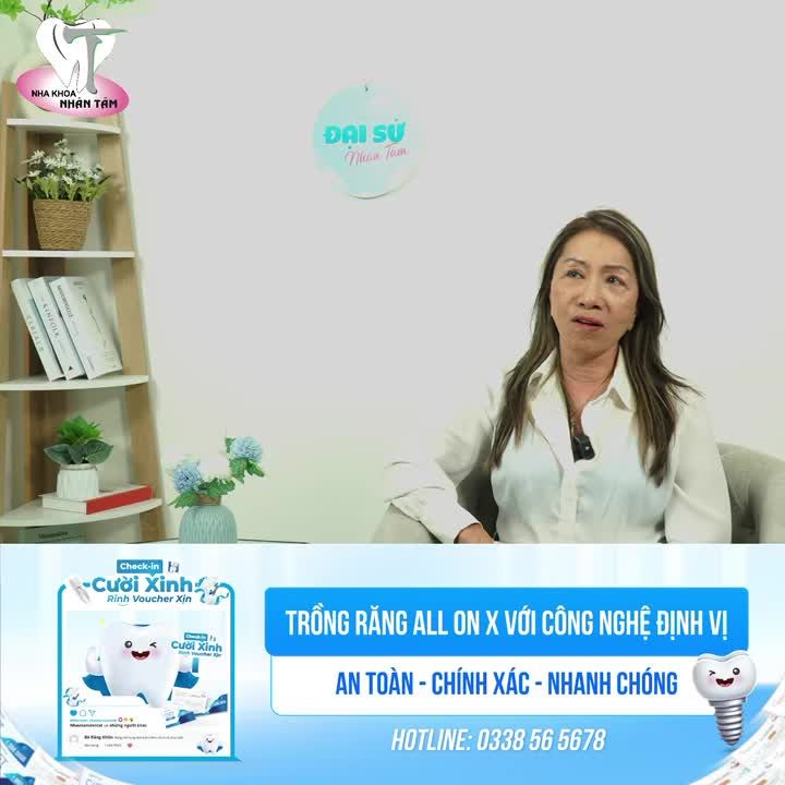 Trẻ hóa nụ cười nhờ phương pháp trồng răng Implant All On X