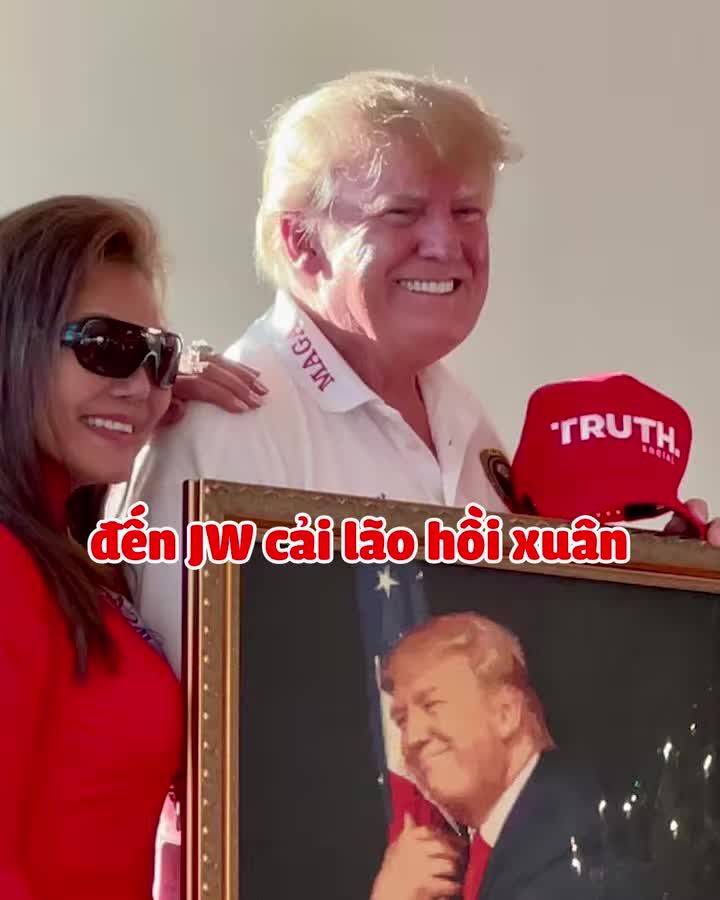 RÚNG ĐỘNG bản sao Tân Tổng thống Mỹ DONALD TRUMP đến JW Cải lão TRẺ NHƯ CON TRAI