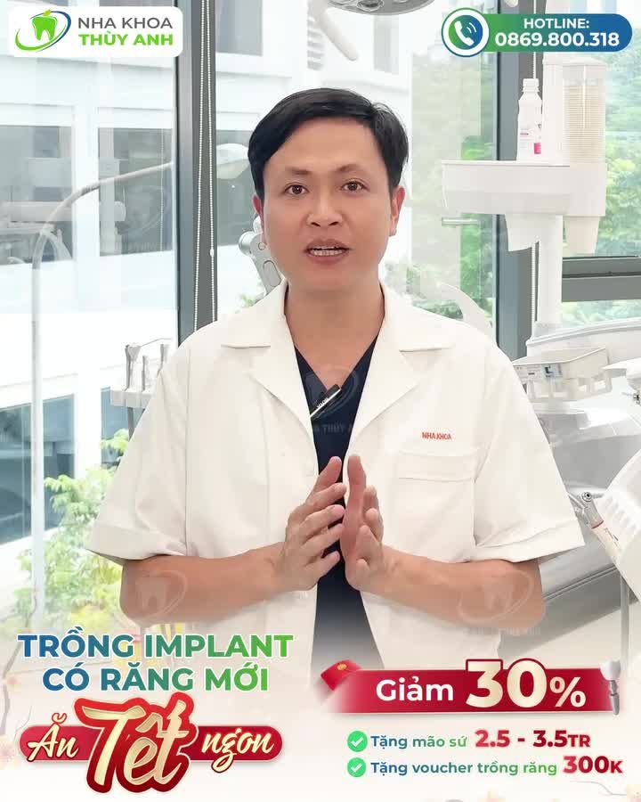 TRỒNG RĂNG DỊP CUỐI NĂM NHẬN SIÊU ƯU ĐÃI