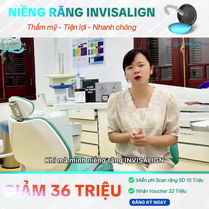 CƠ HỘI VÀNG - NIỀNG RĂNG INVISALIGN GIẢM ĐẾN 36 TRIỆU TRỌN GÓI