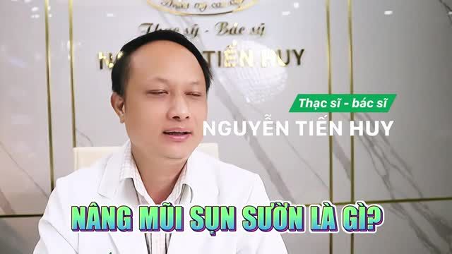 Bác Sĩ Nguyễn Tiến Huy Nói Tất Tần Tật Về Nâng Mũi Sụn Sườn