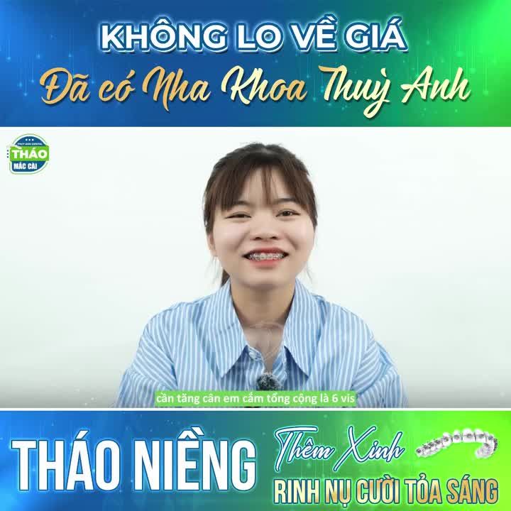 NIỀNG RĂNG TẠI NHA KHOA THUỲ ANH YÊN TÂM VÌ CÓ HỢP ĐỒNG CAM KẾT RÕ RÀNG, MINH BẠCH