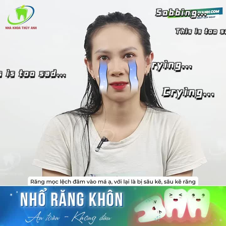 NHỔ RĂNG KHÔN AN TOÀN, KHÔNG CẦN PHẢI DÙNG THUỐC GIẢM ĐAU TẠI NHA KHOA THUỲ ANH