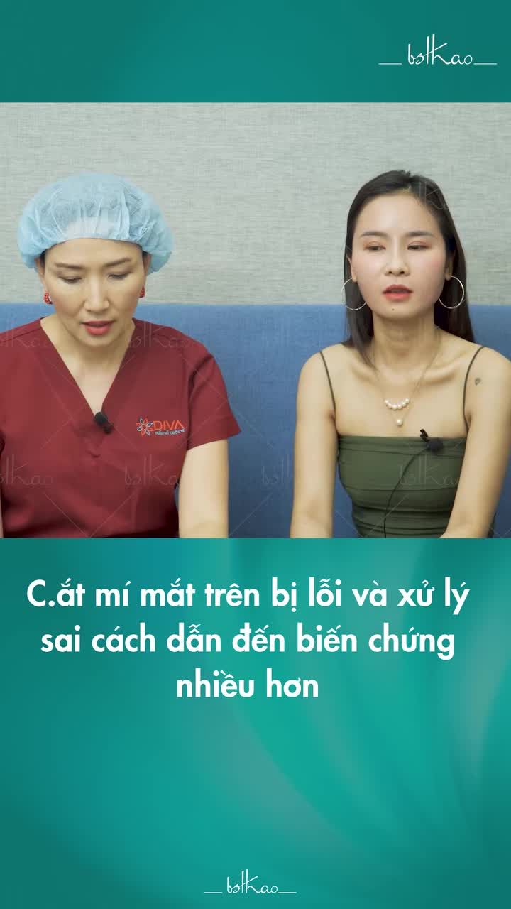 CẮT MÍ MẮT BỊ LỖI VÀ XỬ LÝ SAI CÁCH DẪN ĐẾN BIẾN CHỨNG NHIỀU HƠN!