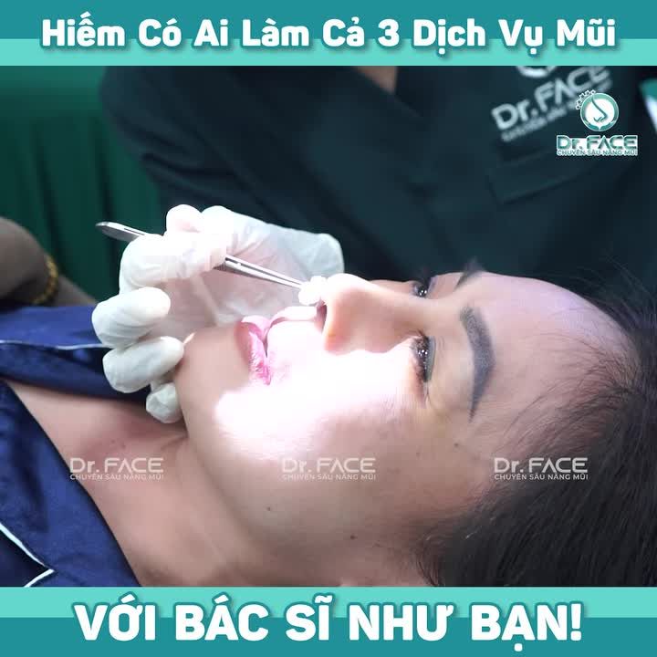 Hiếm Có Ai Làm Cả 3 Dịch Vụ Mũi Với Bác Sĩ Như Bạn!