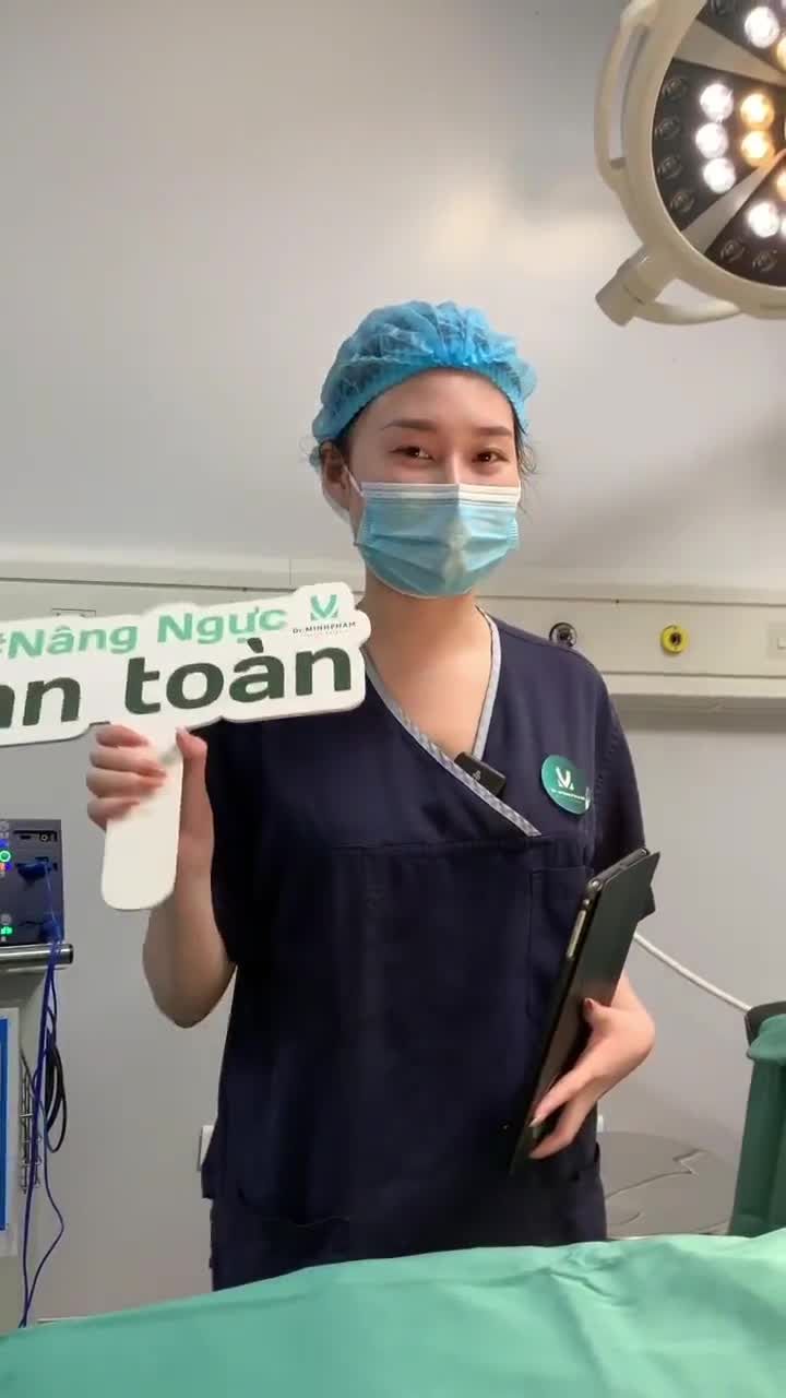 Hãy cùng theo dõi kết quả sau 1h phẫu thuật nâng cấp V1 tại Dr Minh Phạm.
