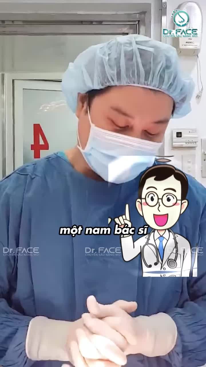 NÂNG MŨI cho một Bác Sĩ NAM khác nè!